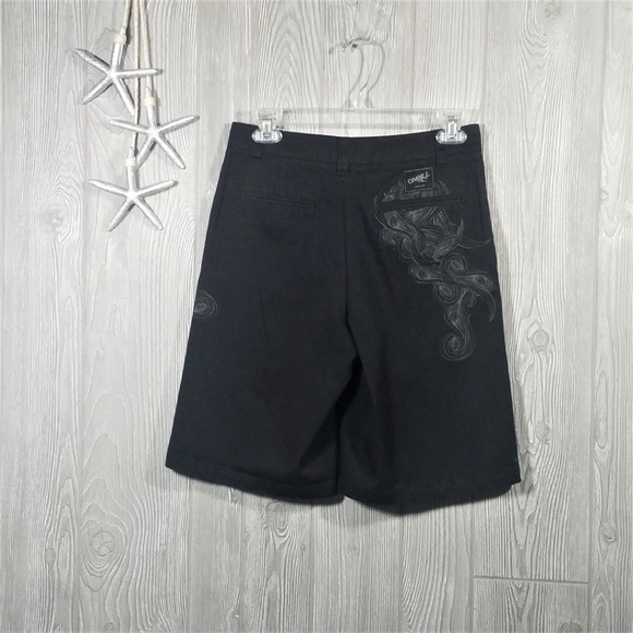 O'NEILL Board Shorts Black Size 26 - Picture 5 of 7